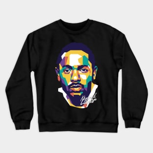 Kendrick Lamar on WPAP 1 Crewneck Sweatshirt